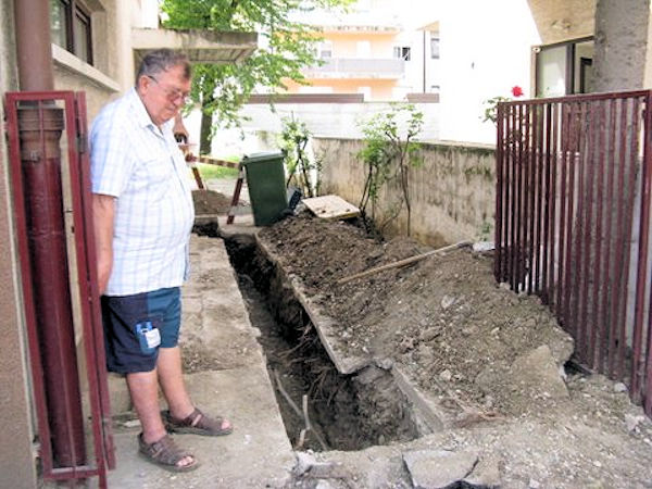Work on house in Zagreb