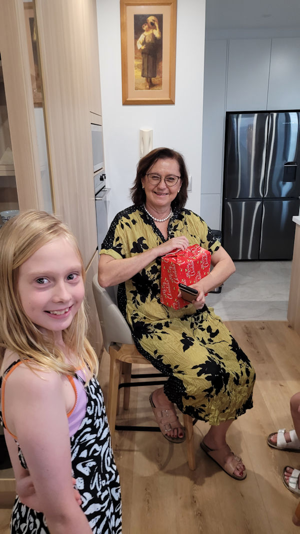 Gift Giving at Christmas Eve